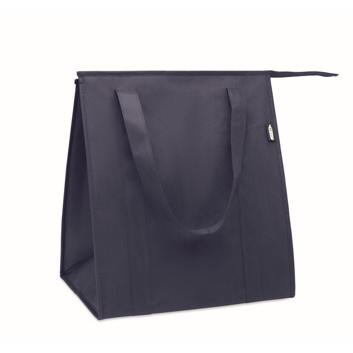 Bolsa nevera de non woven con aislamiento de aluminio 25L color azul Bolsa nevera de non woven con aislamiento de aluminio 25L color azul