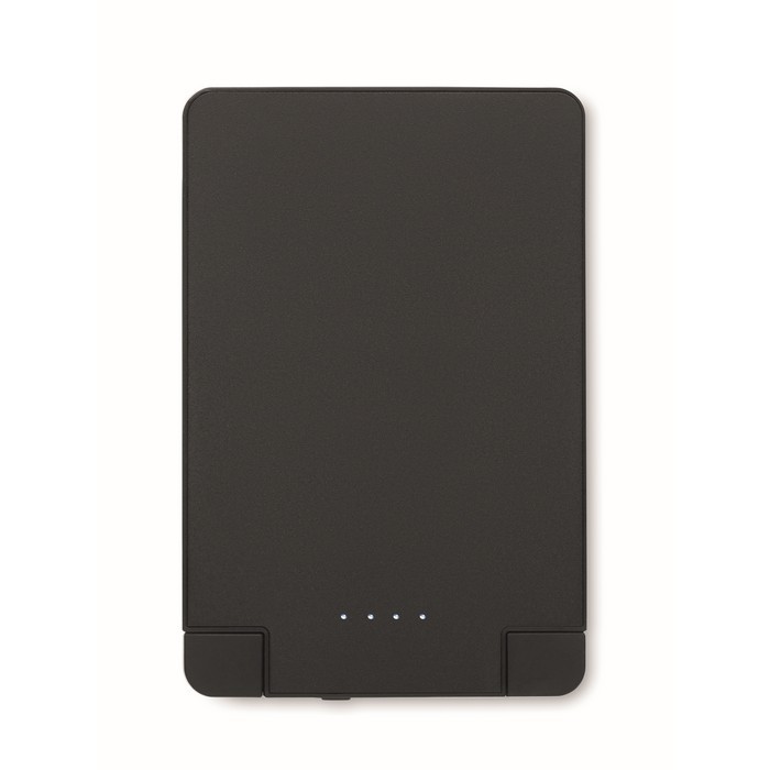 Powerbank magnética con cables incorporados en la misma 2.500 mAh color negro Powerbank magnética con cables incorporados en la misma 2.500 mAh color negro