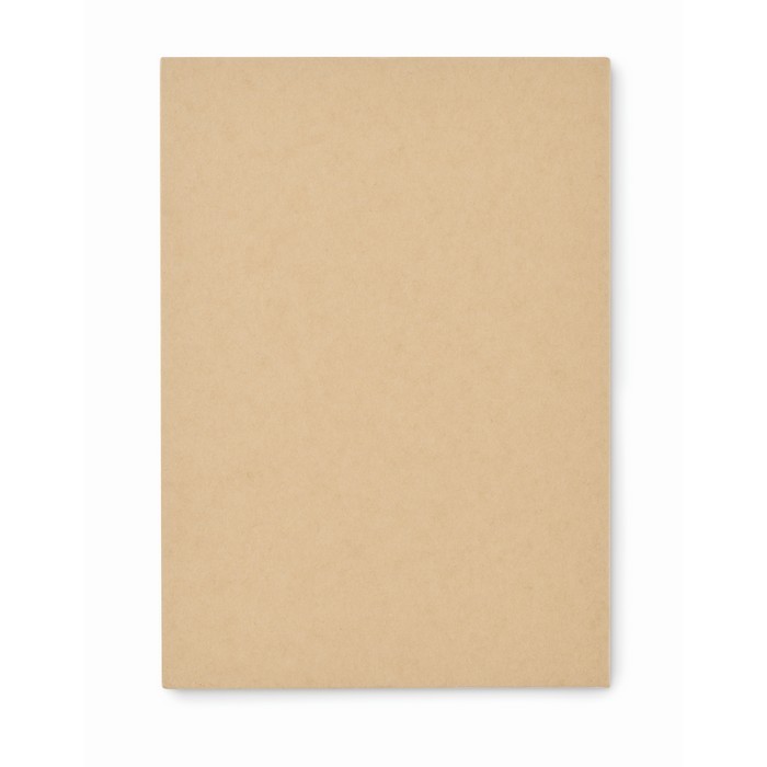 Set de bloc de notas con notas adhesivas y set de escritura color beige segunda vista Set de bloc de notas con notas adhesivas y set de escritura color beige segunda vista