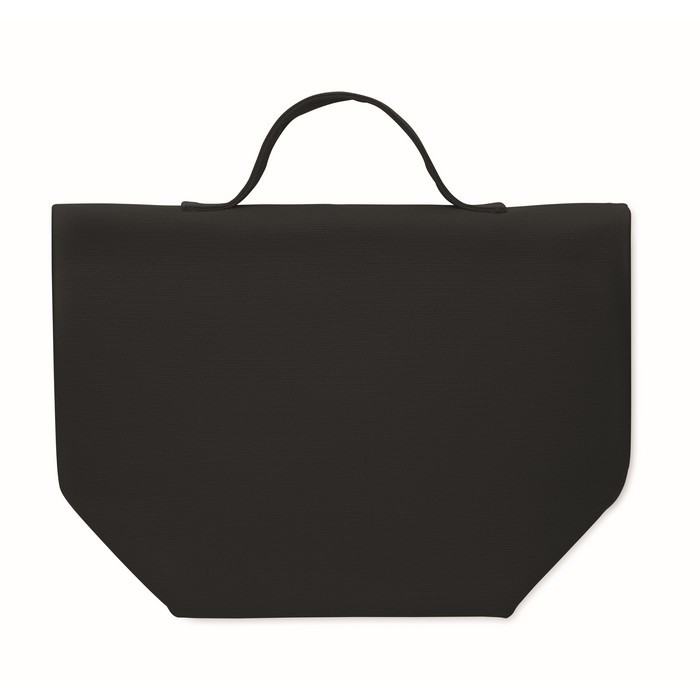 Bolsa nevera personal con cierre rolltop y asa de transporte color negro octava vista Bolsa nevera personal con cierre rolltop y asa de transporte color negro octava vista