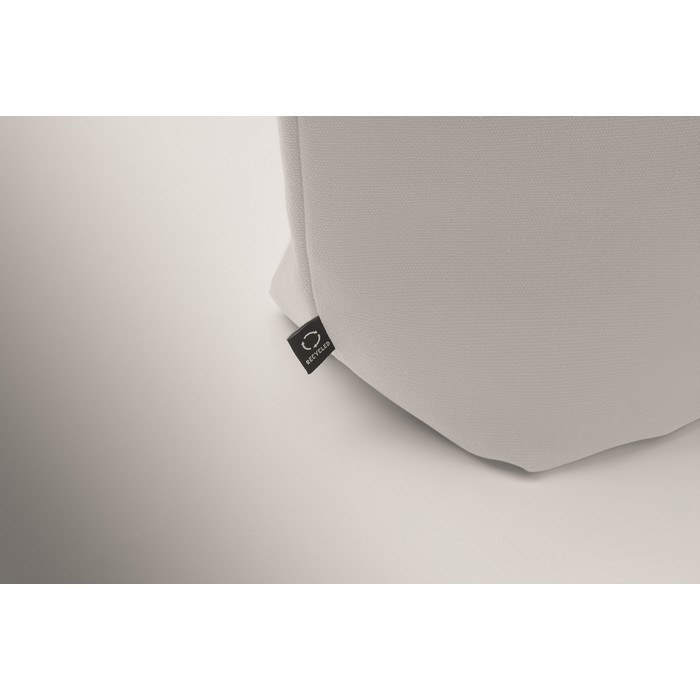 Bolsa nevera personal con cierre rolltop y asa de transporte color blanco vista fotografía quinta vista Bolsa nevera personal con cierre rolltop y asa de transporte color blanco vista fotografía quinta vista