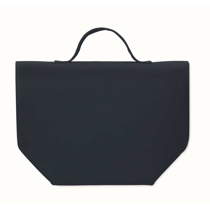 Bolsa nevera personal con cierre rolltop y asa de transporte color azul marino octava vista Bolsa nevera personal con cierre rolltop y asa de transporte color azul marino octava vista