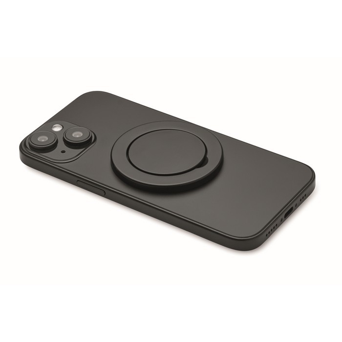 Soporte magnético para el teléfono para fácil sujeción color negro tercera vista Soporte magnético para el teléfono para fácil sujeción color negro tercera vista