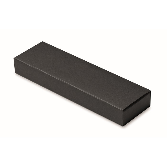 Caja con bolígrafo de tinta grafito y el otro tinta azul color negro quinta vista Caja con bolígrafo de tinta grafito y el otro tinta azul color negro quinta vista