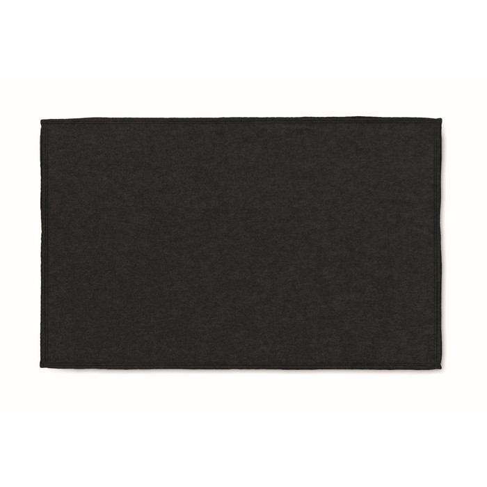 Manta o almohada para viajes con tira para trolley 220 g/m2 color negro novena vista Manta o almohada para viajes con tira para trolley 220 g/m2 color negro novena vista