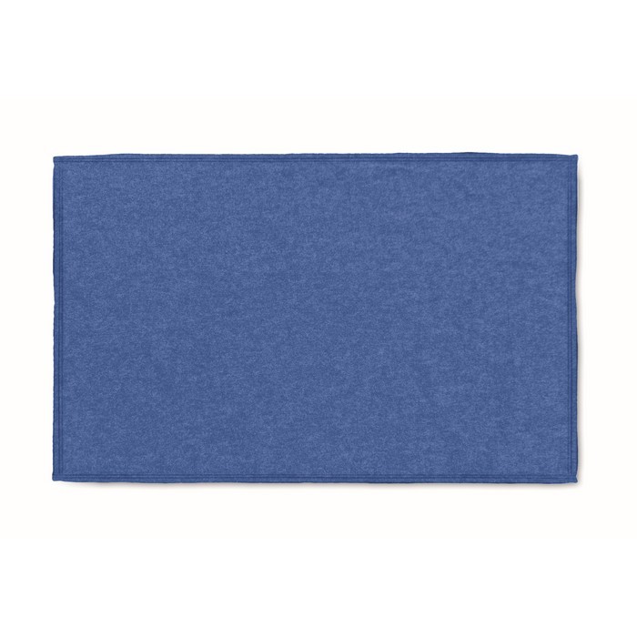 Manta o almohada para viajes con tira para trolley 220 g/m2 color azul novena vista Manta o almohada para viajes con tira para trolley 220 g/m2 color azul novena vista