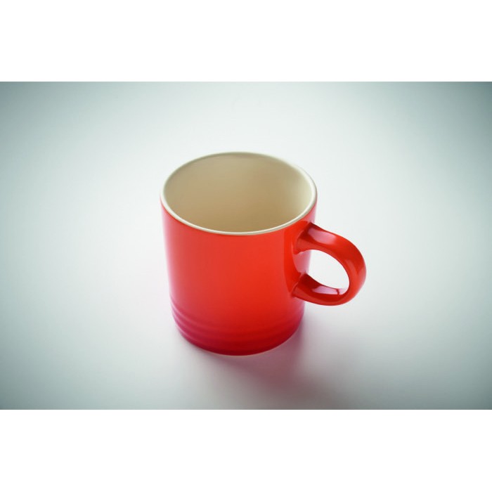 Taza de cerámica con degradado de color e interior blanco 290ml color naranja Taza de cerámica con degradado de color e interior blanco 290ml color naranja