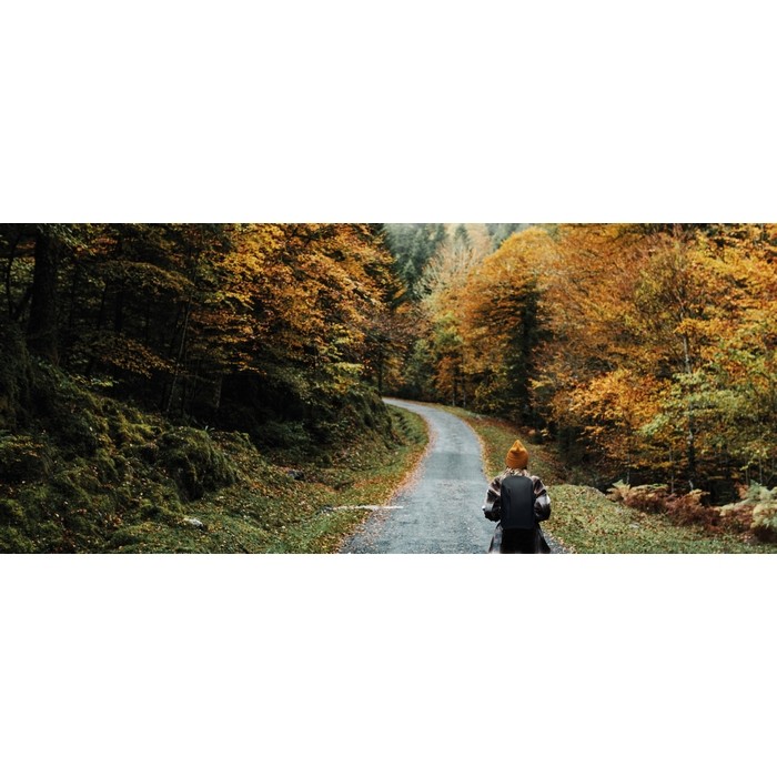 Mochila negra para portátil de RPET resistente al agua 16'' color negro segunda vista bodegón