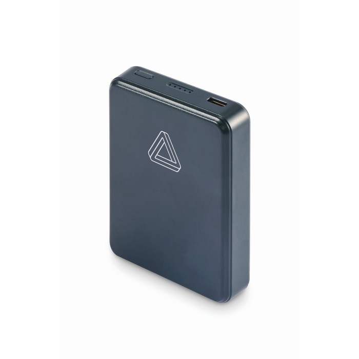 Batería externa de carga rápida compatible con portátiles 5.000 mAh color azul marino vista principal cuarta vista Batería externa de carga rápida compatible con portátiles 5.000 mAh color azul marino vista principal cuarta vista