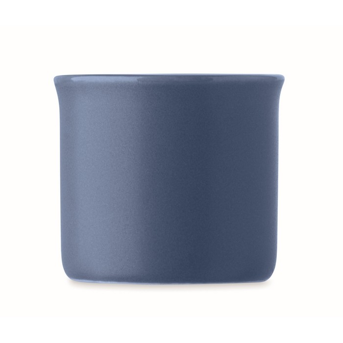 Taza de cerámica especial para el espresso personalizable 40ml color azul quinta vista Taza de cerámica especial para el espresso personalizable 40ml color azul quinta vista