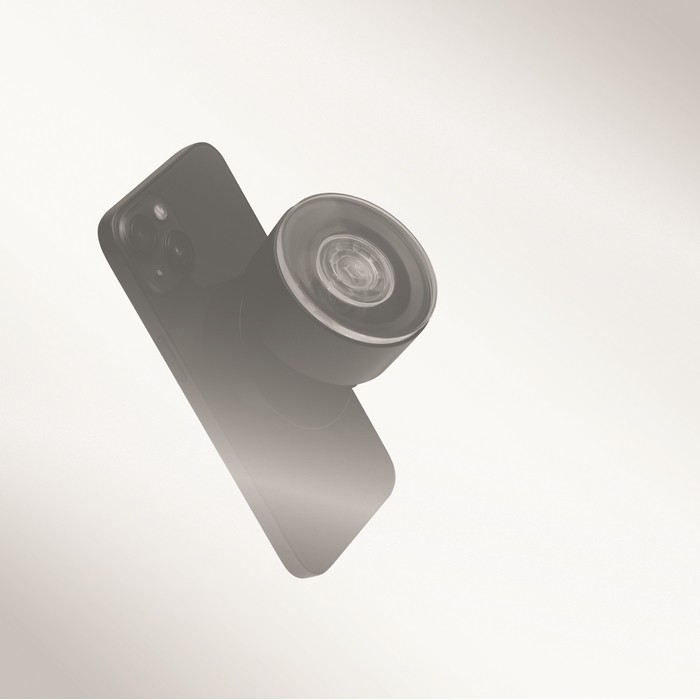 Soporte magnético para teléfono con posibilidad de carga color negro vista fotografía octava vista Soporte magnético para teléfono con posibilidad de carga color negro vista fotografía octava vista