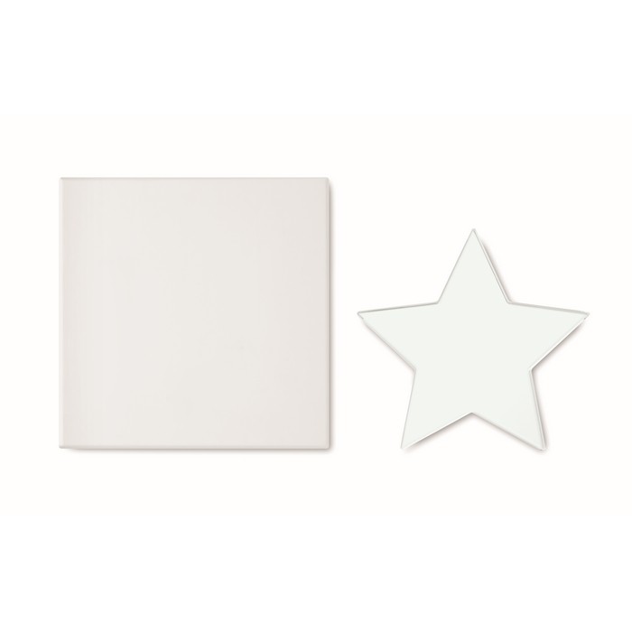 Trofeo en forma de estrella de cristal para personalizar color transparente segunda vista Trofeo en forma de estrella de cristal para personalizar color transparente segunda vista