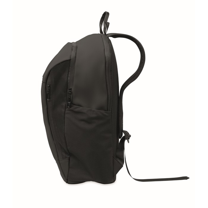 Mochila para portátil con varios bolsillos exteriores 15'' color negro sexta vista