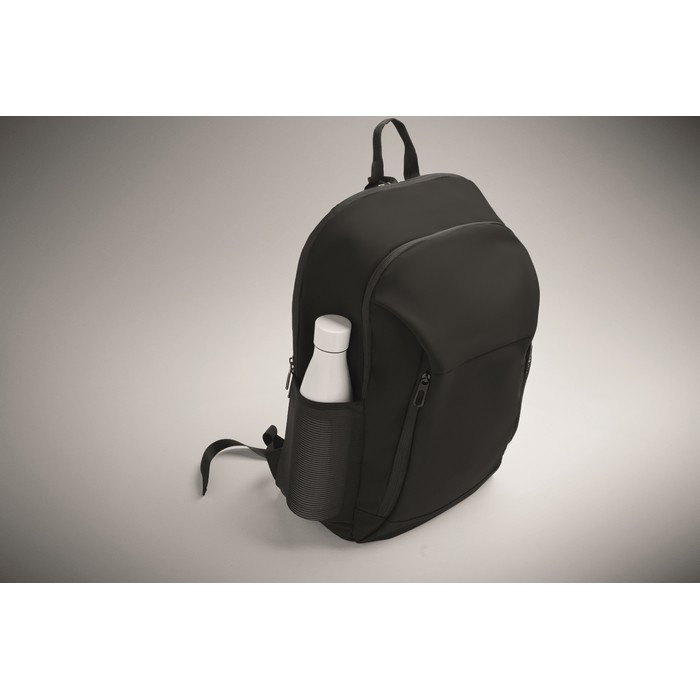 Mochila para portátil con varios bolsillos exteriores 15'' color negro vista fotografía