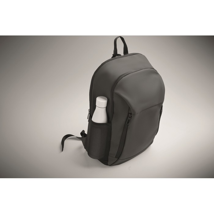 Mochila para portátil con varios bolsillos exteriores 15'' color gris oscuro vista fotografía