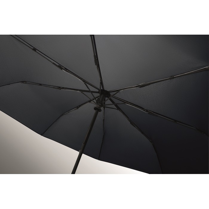 Paraguas antiviento plegable con apertura y cierre automático Ø99 color azul vista fotografía cuarta vista Paraguas antiviento plegable con apertura y cierre automático Ø99 color azul vista fotografía cuarta vista