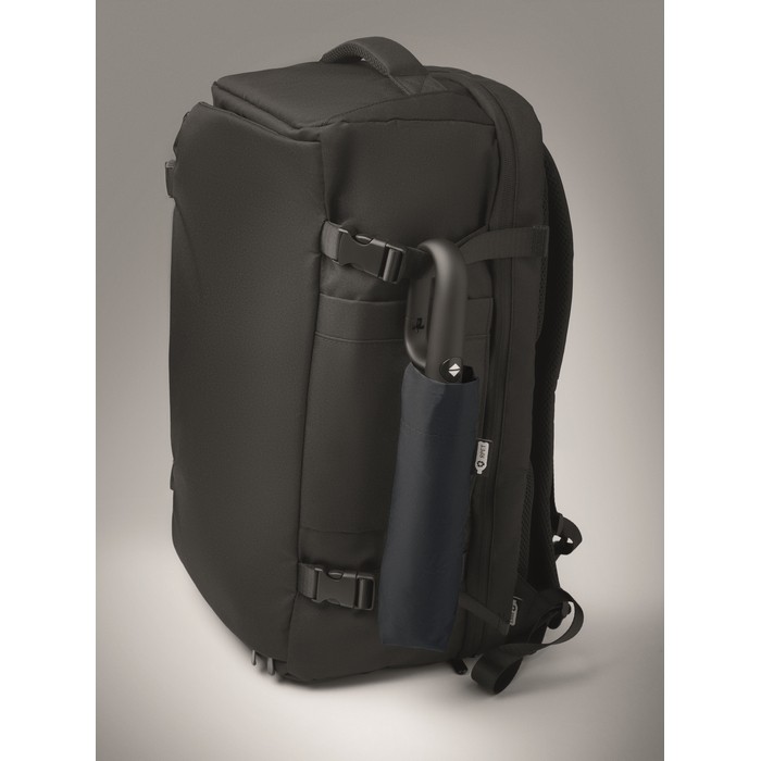 Paraguas antiviento plegable con apertura y cierre automático Ø99 color azul vista fotografía septima vista Paraguas antiviento plegable con apertura y cierre automático Ø99 color azul vista fotografía septima vista