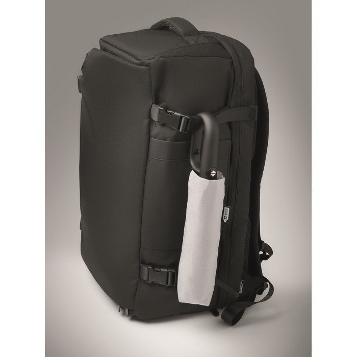 Paraguas antiviento plegable con apertura y cierre automático Ø99 color blanco vista fotografía septima vista Paraguas antiviento plegable con apertura y cierre automático Ø99 color blanco vista fotografía septima vista