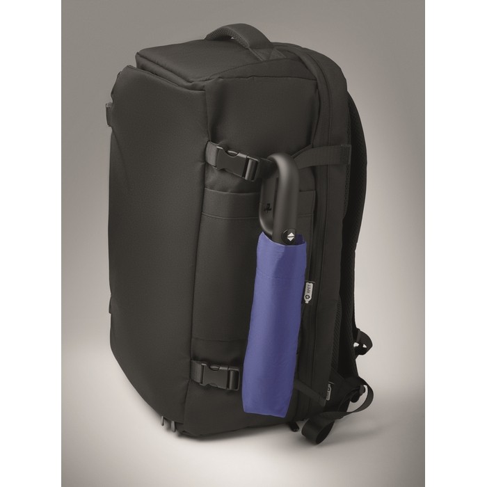 Paraguas antiviento plegable con apertura y cierre automático Ø99 color azul real vista fotografía septima vista Paraguas antiviento plegable con apertura y cierre automático Ø99 color azul real vista fotografía septima vista