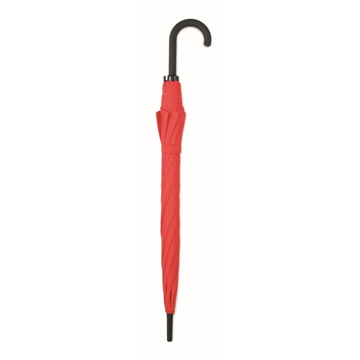 Paraguas de apertura automática y cierre manual en varios colores Ø103 color rojo segunda vista