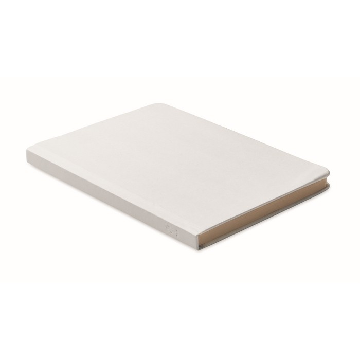 Libreta hecha de caña de azúcar de tapa dura A5 papel a rayas color blanco Libreta hecha de caña de azúcar de tapa dura A5 papel a rayas color blanco