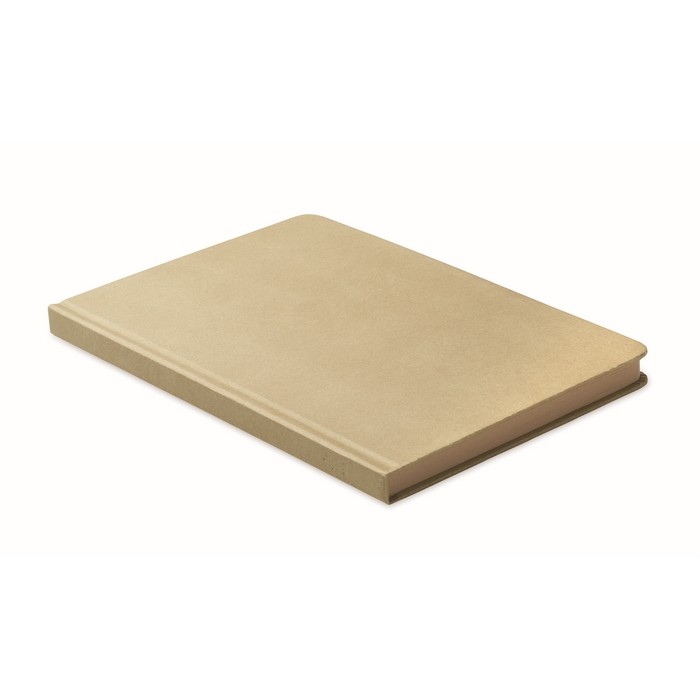 Libreta hecha de caña de azúcar de tapa dura A5 papel a rayas color caqui Libreta hecha de caña de azúcar de tapa dura A5 papel a rayas color caqui