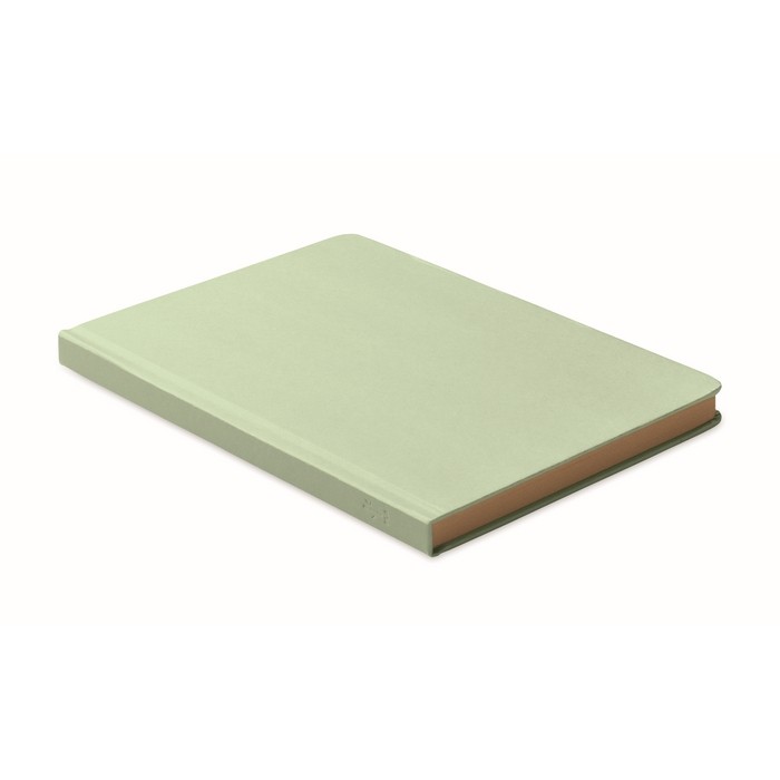 Libreta hecha de caña de azúcar de tapa dura A5 papel a rayas color verde menta Libreta hecha de caña de azúcar de tapa dura A5 papel a rayas color verde menta