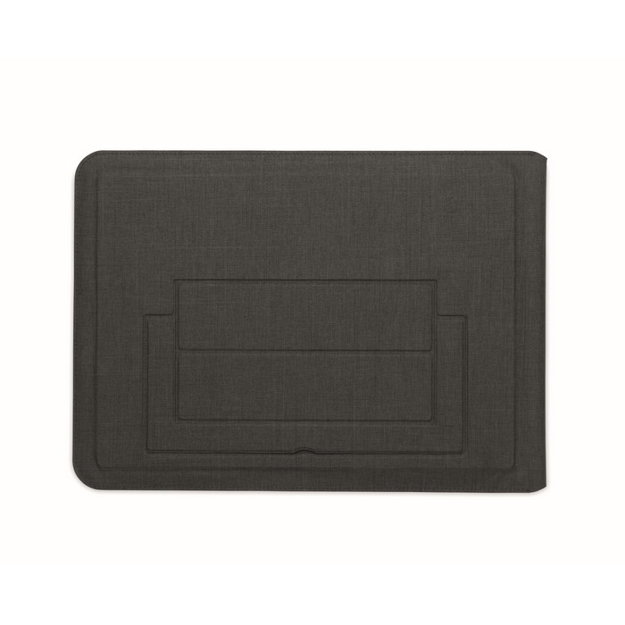 Funda para portátil multiusos con soporte y alfombrilla de ratón 16'' color negro septima vista