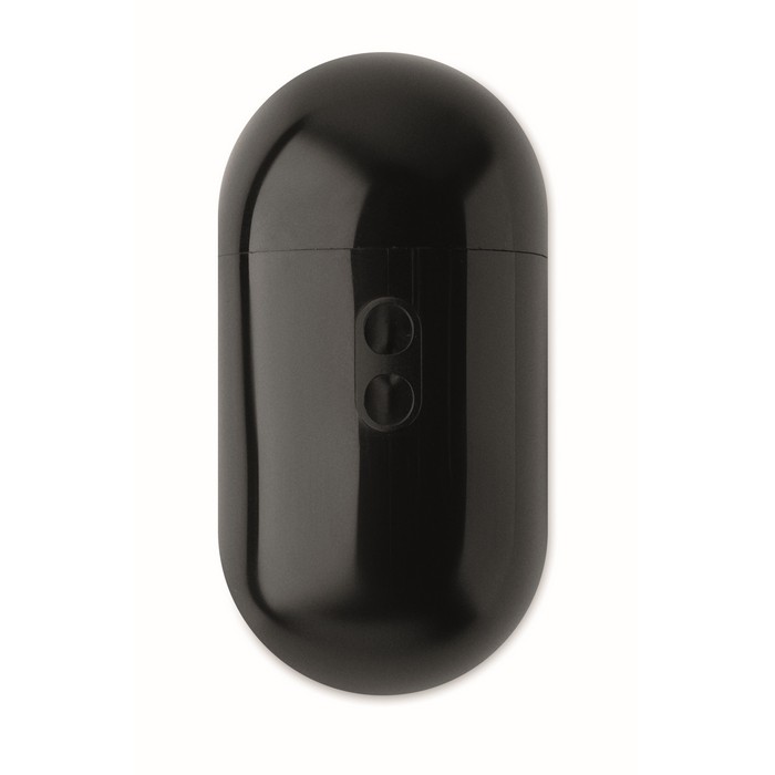 Auriculares inalámbricos con estuche de pantalla táctil color negro Auriculares inalámbricos con estuche de pantalla táctil color negro