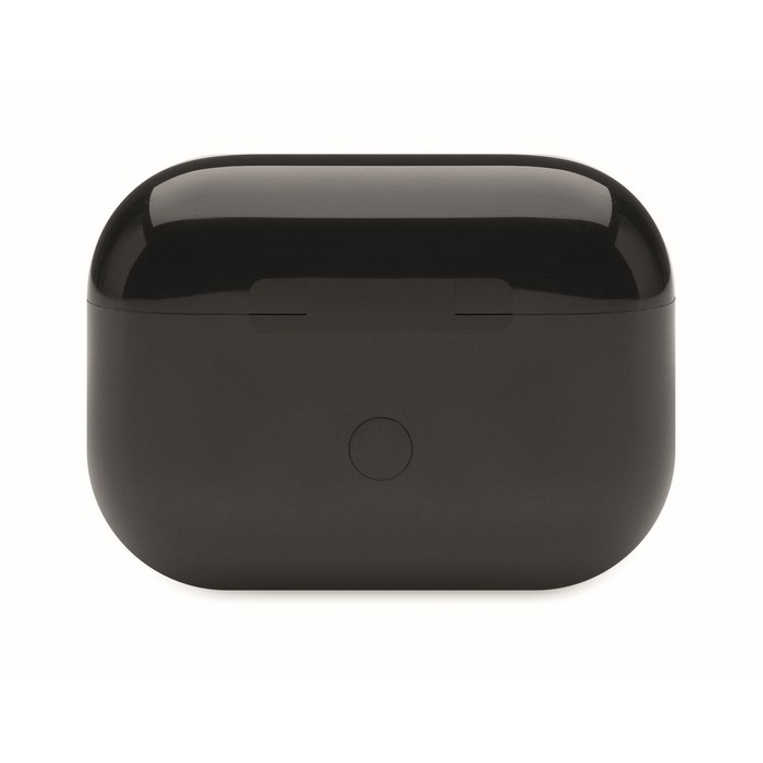 Auriculares inalámbricos con estuche de pantalla táctil color negro Auriculares inalámbricos con estuche de pantalla táctil color negro