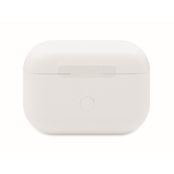 Auriculares inalámbricos con estuche de pantalla táctil color blanco Auriculares inalámbricos con estuche de pantalla táctil color blanco