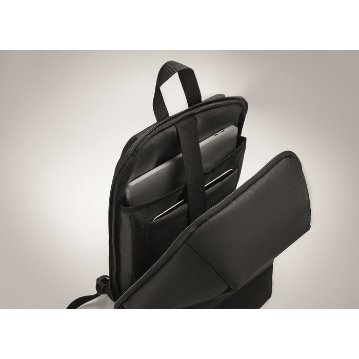 Mochila antirrobo con compartimientos para portátil y tablet 15'' color negro vista fotografía octava vista Mochila antirrobo con compartimientos para portátil y tablet 15'' color negro vista fotografía octava vista