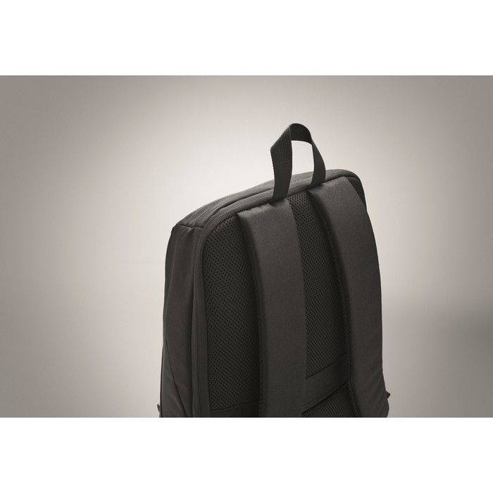 Mochila antirrobo con compartimientos para portátil y tablet 15'' color negro vista fotografía Mochila antirrobo con compartimientos para portátil y tablet 15'' color negro vista fotografía