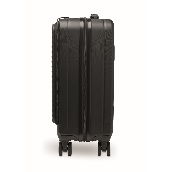 Trolley rígido con compartimientos para documentos y portátil 20'' color negro sexta vista Trolley rígido con compartimientos para documentos y portátil 20'' color negro sexta vista