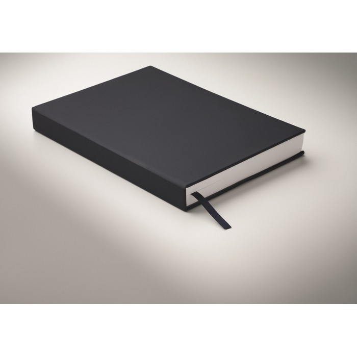 Libreta con agenda perpetuo de vista diaria con marca página a juego A5 color azul marino vista fotografía tercera vista Libreta con agenda perpetuo de vista diaria con marca página a juego A5 color azul marino vista fotografía tercera vista