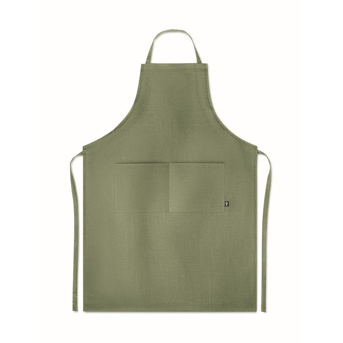 Delantal de cocina eco personalizado color verde Delantal de cocina eco personalizado color verde