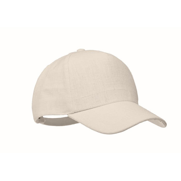 Gorra de béisbol de cáñamo personalizable color beige Gorra de béisbol de cáñamo personalizable color beige