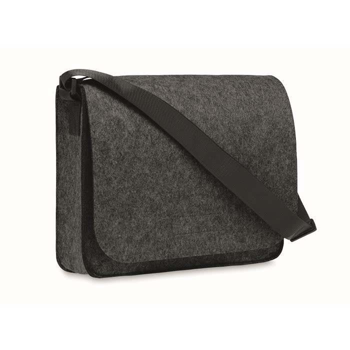 Bolsa para portátil personalizable 15'' color gris oscuro segunda vista