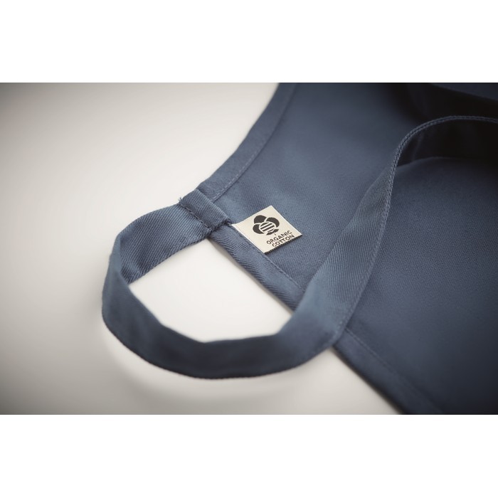 Mandiles serigrafiados 200 g/m2 de color negro quinta vista Mandiles serigrafiados 200 g/m2 de color negro quinta vista