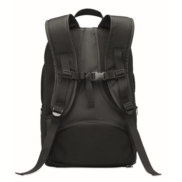 Mochilas personalizadas para deporte de color negro tercera vista Mochilas personalizadas para deporte de color negro tercera vista