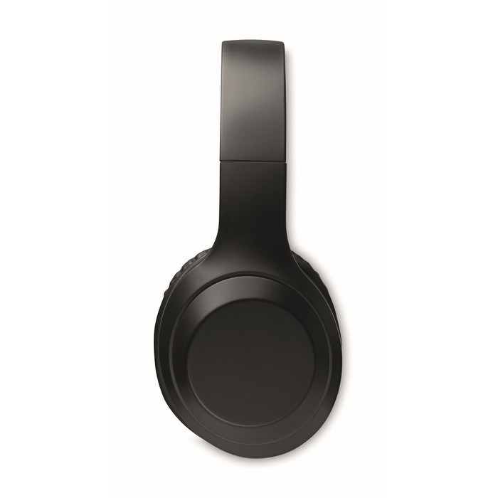 Auriculares plegables personalizados color negro quinta vista Auriculares plegables personalizados color negro quinta vista