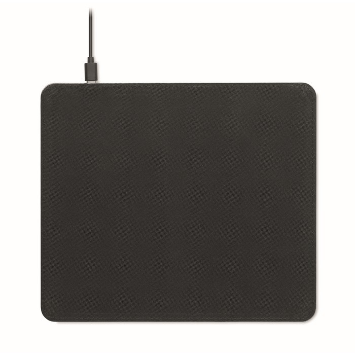 Mousepad de corcho con cargador color beige tercera vista