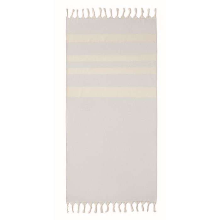 Toalla pareo reciclada de 140 g/m2 color gris