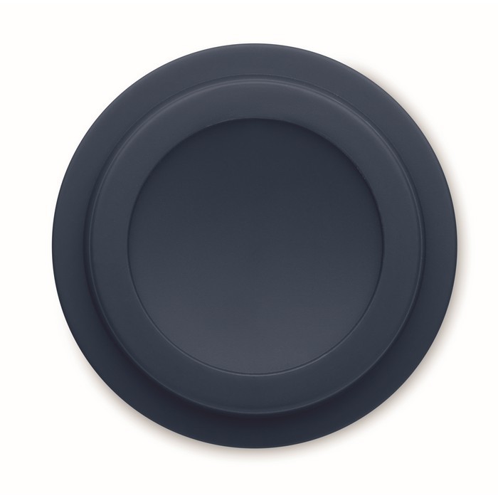 Vaso de doble pared hecho de plástico color azul ultramarino cuarta vista Vaso de doble pared hecho de plástico color azul ultramarino cuarta vista