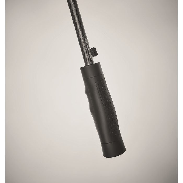 Paraguas cuadrado antiviento de 27'' color negro vista detalle 4 Paraguas cuadrado antiviento de 27'' color negro vista detalle 4