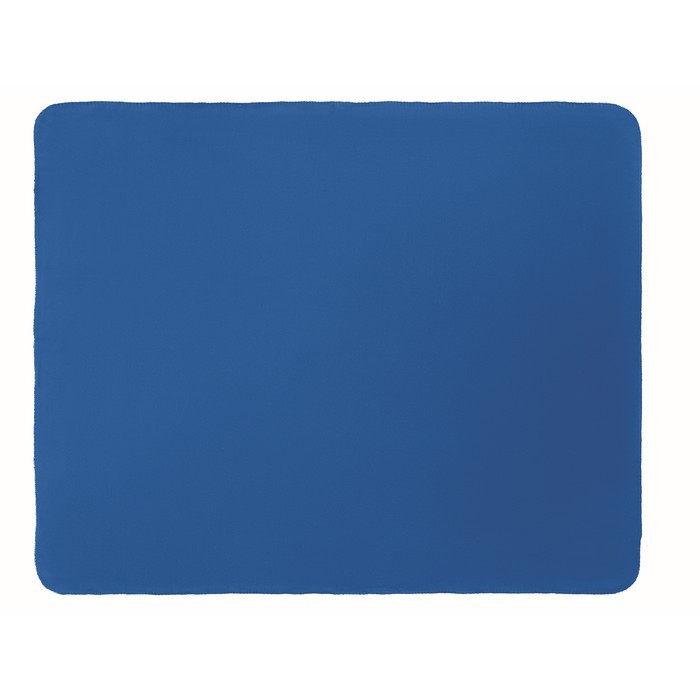 Manta polar ligera de 130 g/m2 color azul real segunda vista Manta polar ligera de 130 g/m2 color azul real segunda vista