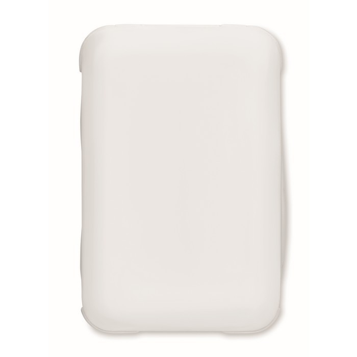 Set de cables con varias conexiones en caja con soporte para teléfono color blanco novena vista Set de cables con varias conexiones en caja con soporte para teléfono color blanco novena vista