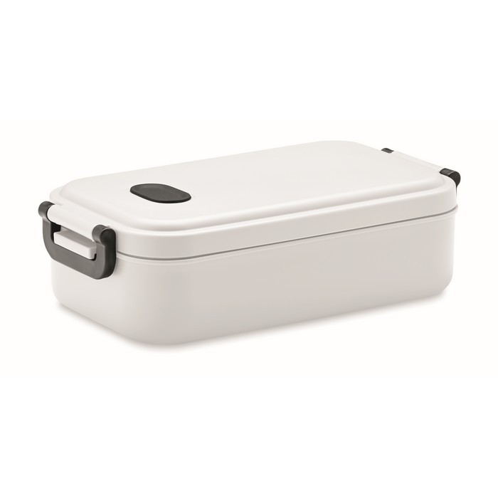 Fiambrera reciclada y hermética color blanco Fiambrera reciclada y hermética color blanco