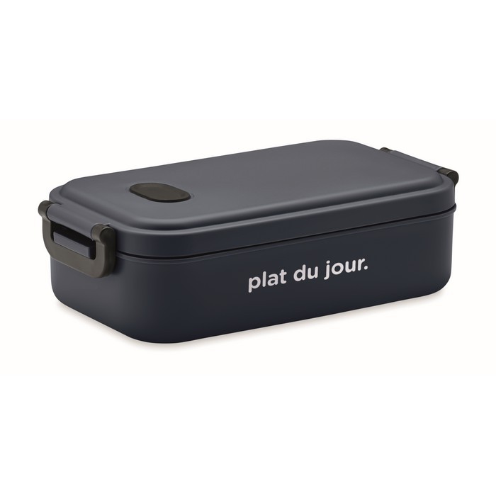 Fiambrera reciclada y hermética color azul ultramarino vista principal Fiambrera reciclada y hermética color azul ultramarino vista principal