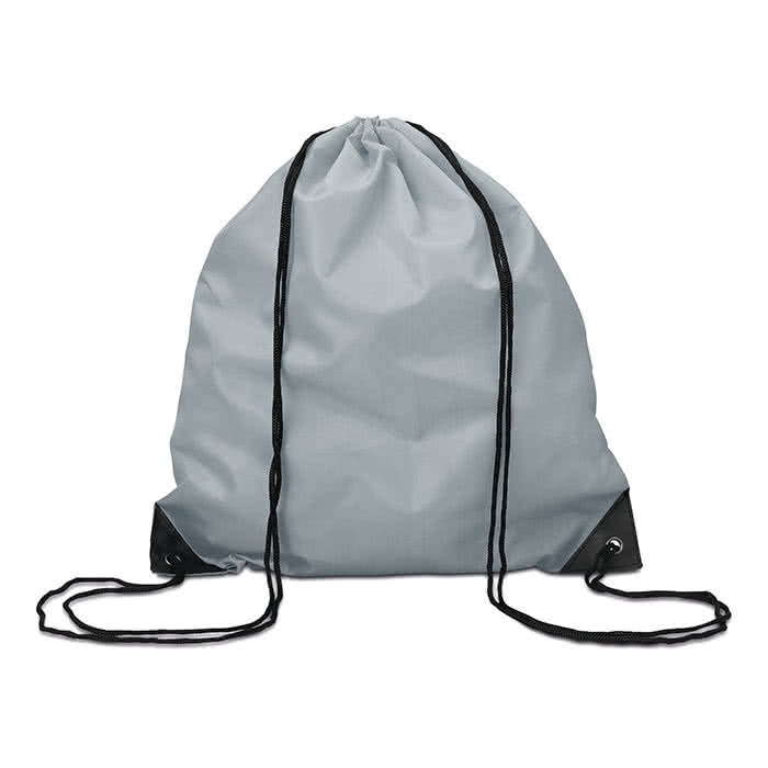Mochilas de cuerdas personalizadas baratas color Gris Mochilas de cuerdas personalizadas baratas color Gris
